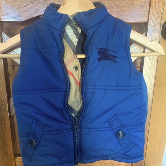 Burberry children’s reversible puffer vest